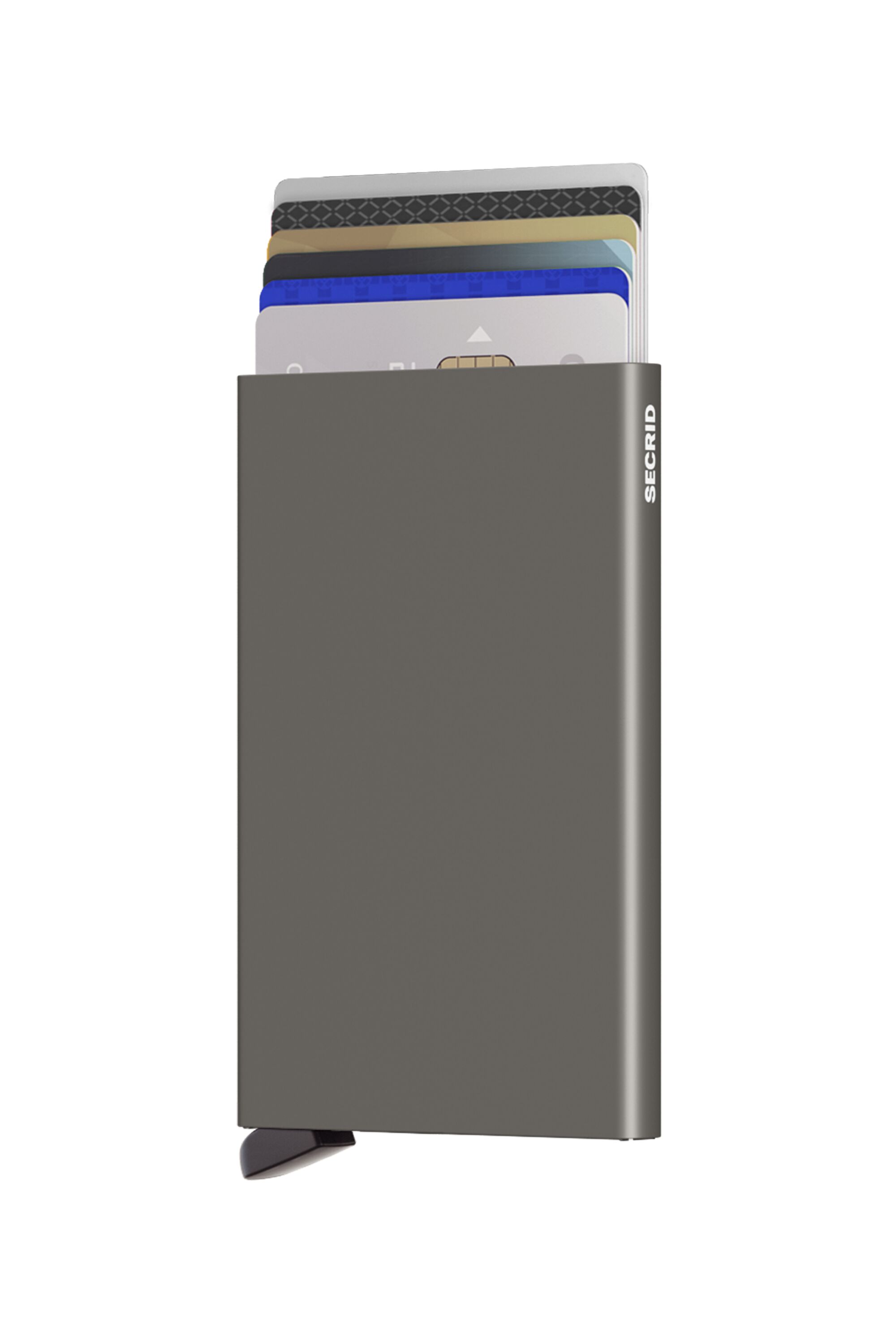 Secrid Cardprotector Earth Grey – mit Karten