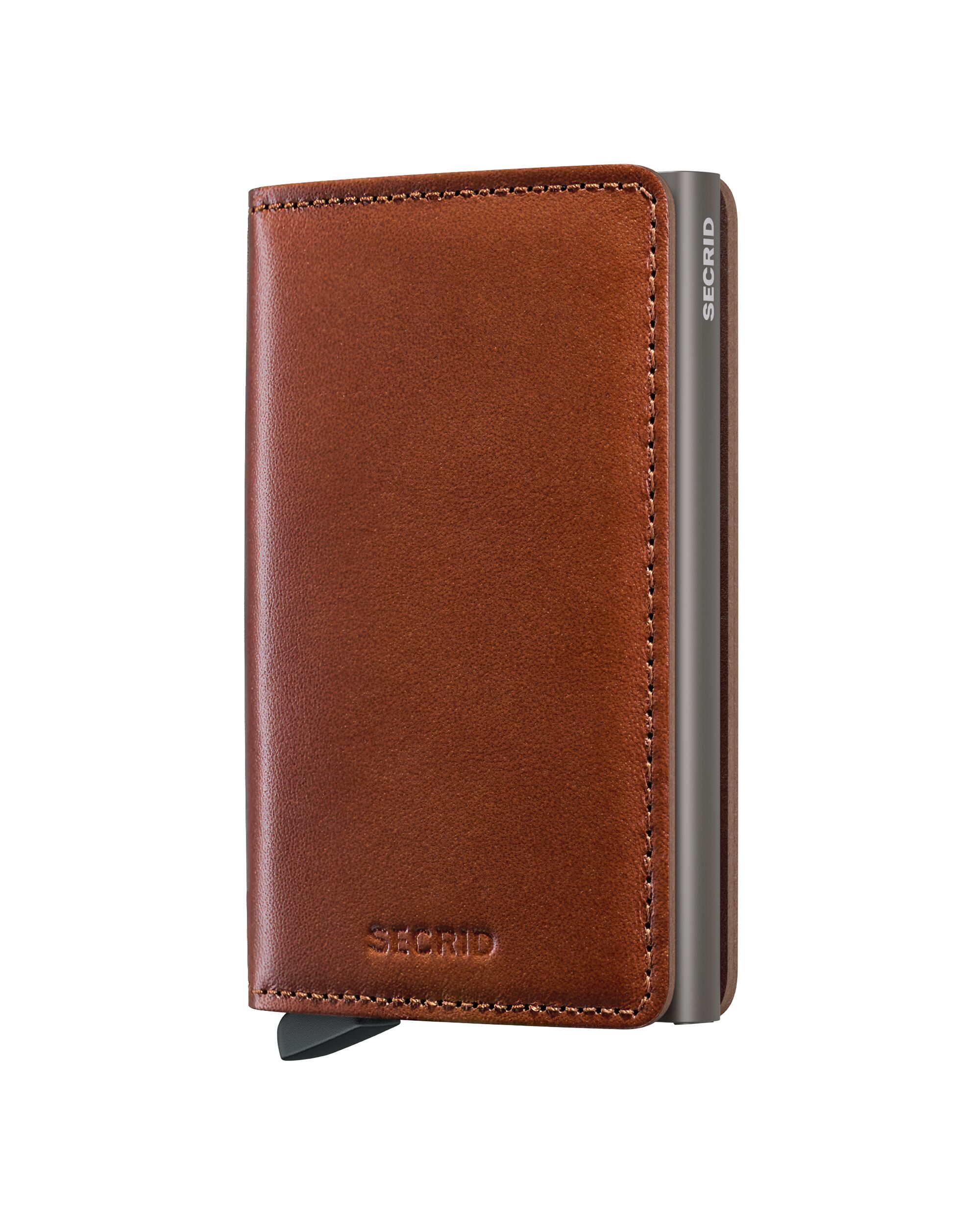 Secrid Slimwallet Texano Saddle – Vorderansicht