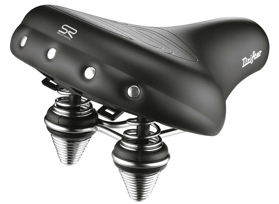 Selle Royal City Sattel Drifter Premium Strengtex Relaxed schwarz L270 x B245 mm / 1160 g Unisex Mo