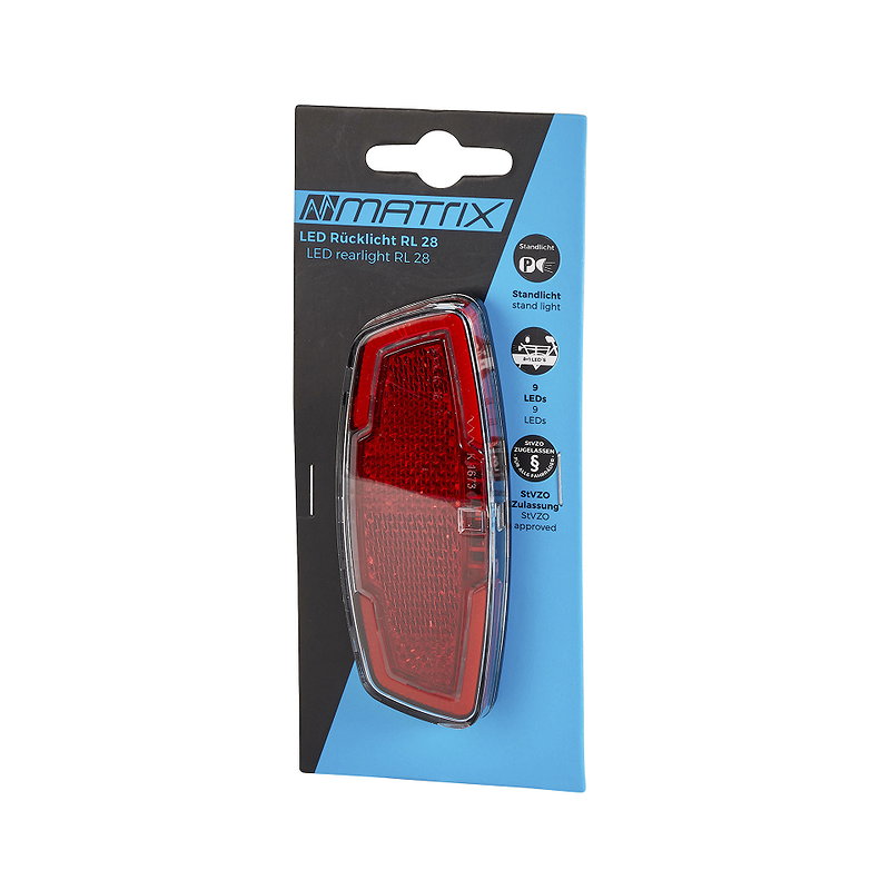 MATRIX LED-Dynamorücklicht RL28 50 mm  SB-Verpackung