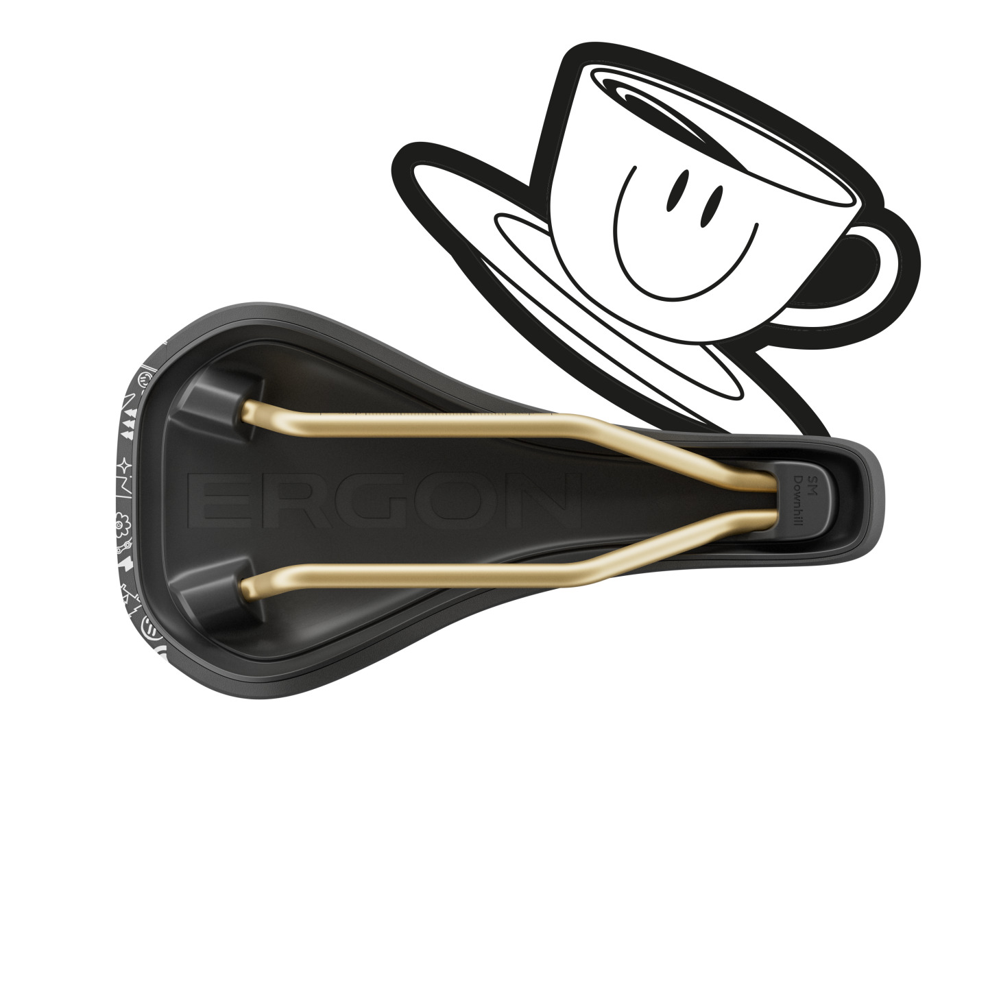 Ergon SM Downhill Comp Vali Höll Edition black