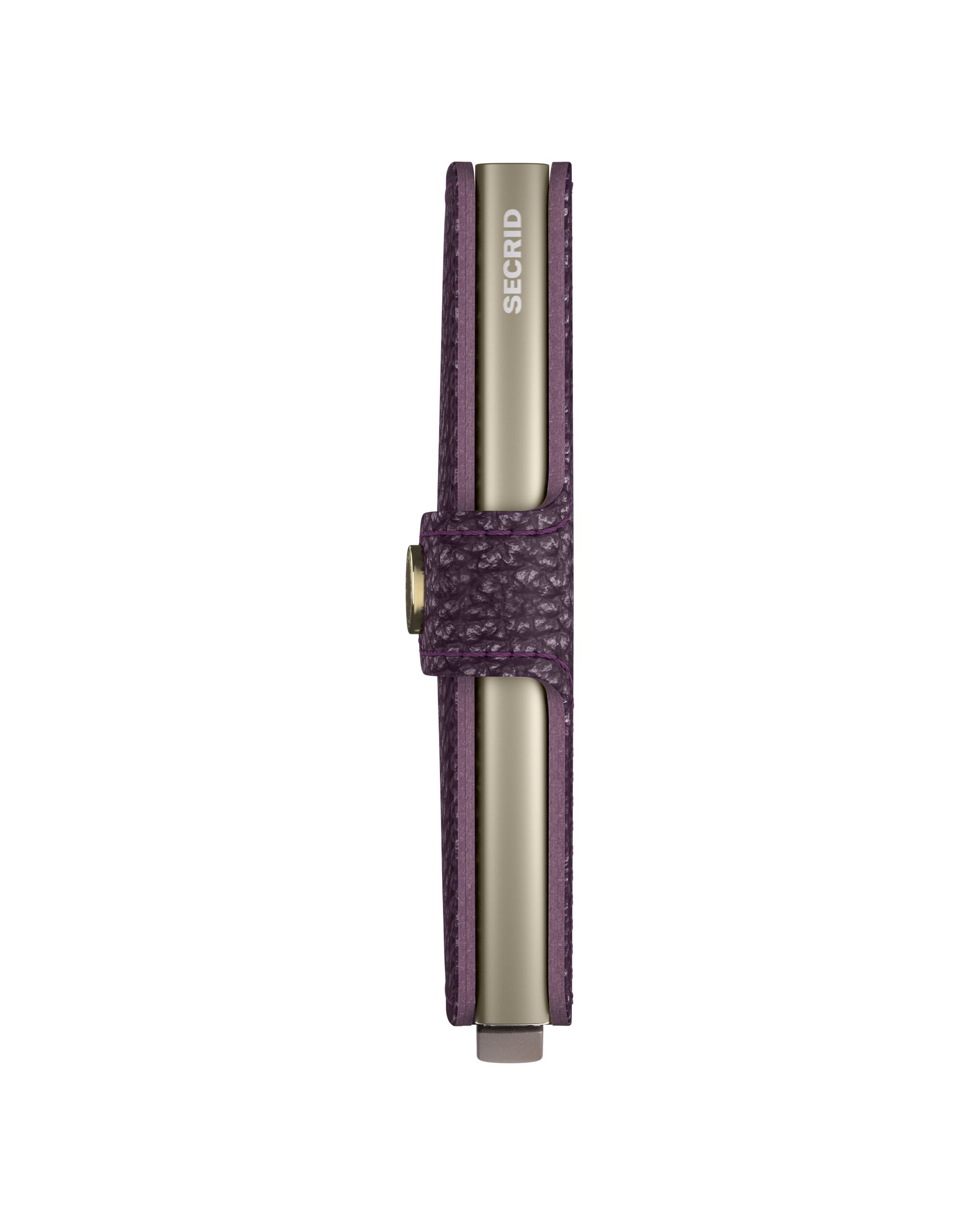 Secrid Miniwallet Pebble Grape – Seitenansicht