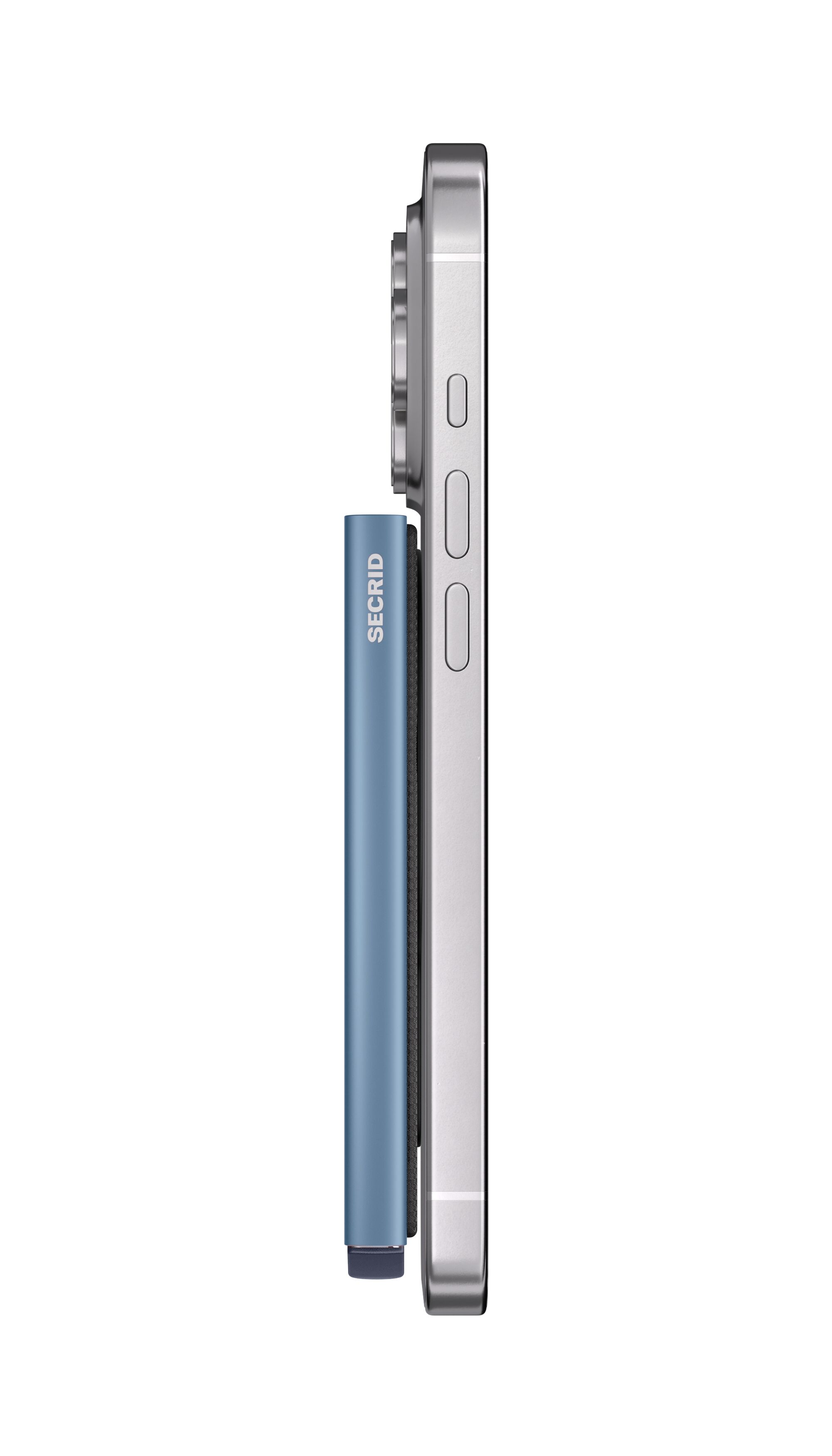Secrid Cardprotector for Magsafe Ice Blue – am Smartphone