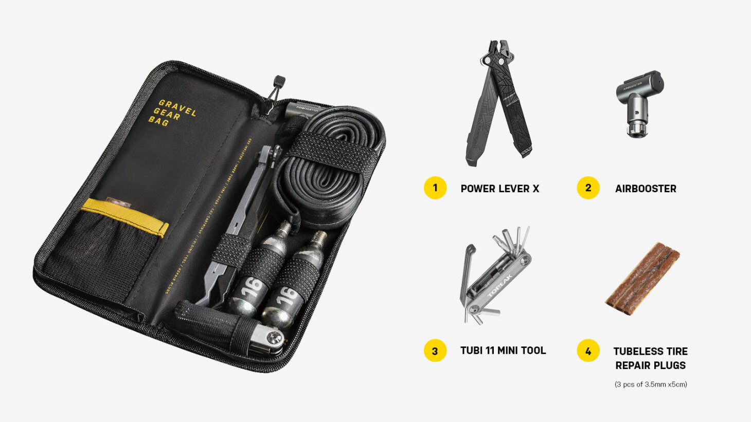Topeak Gravel Gear Bag w/Repair Kit