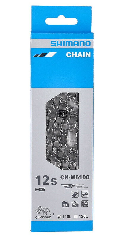 Shimano Fahrrad Kette CNM6100-12 12-fach 138 Glieder ICNM6100138Q