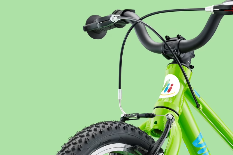 Vii Kinderrad Diamant 16 Lime Green 723505