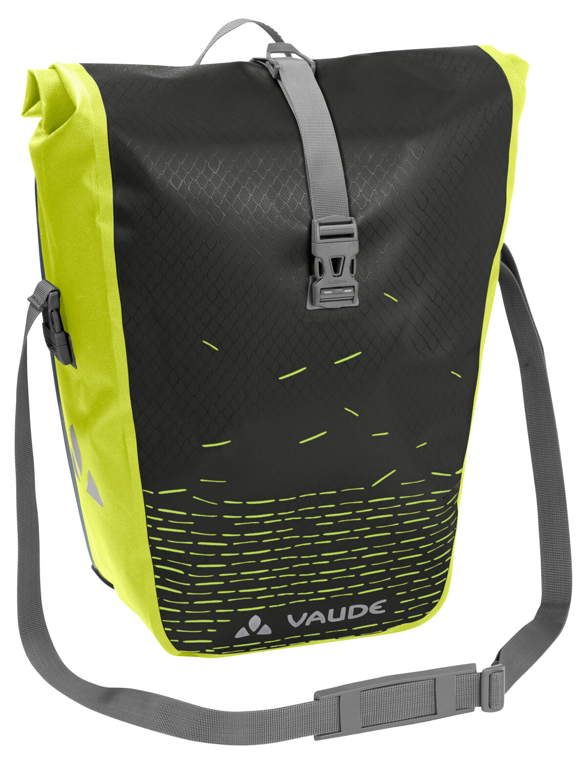 VAUDE Aqua Back Print Single black/bright green