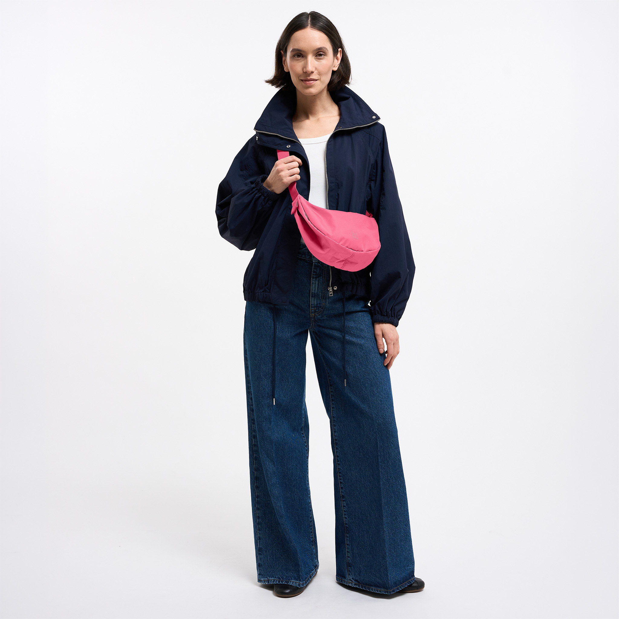 GOT BAG Moon Bag Small Monochrome Salina Pink