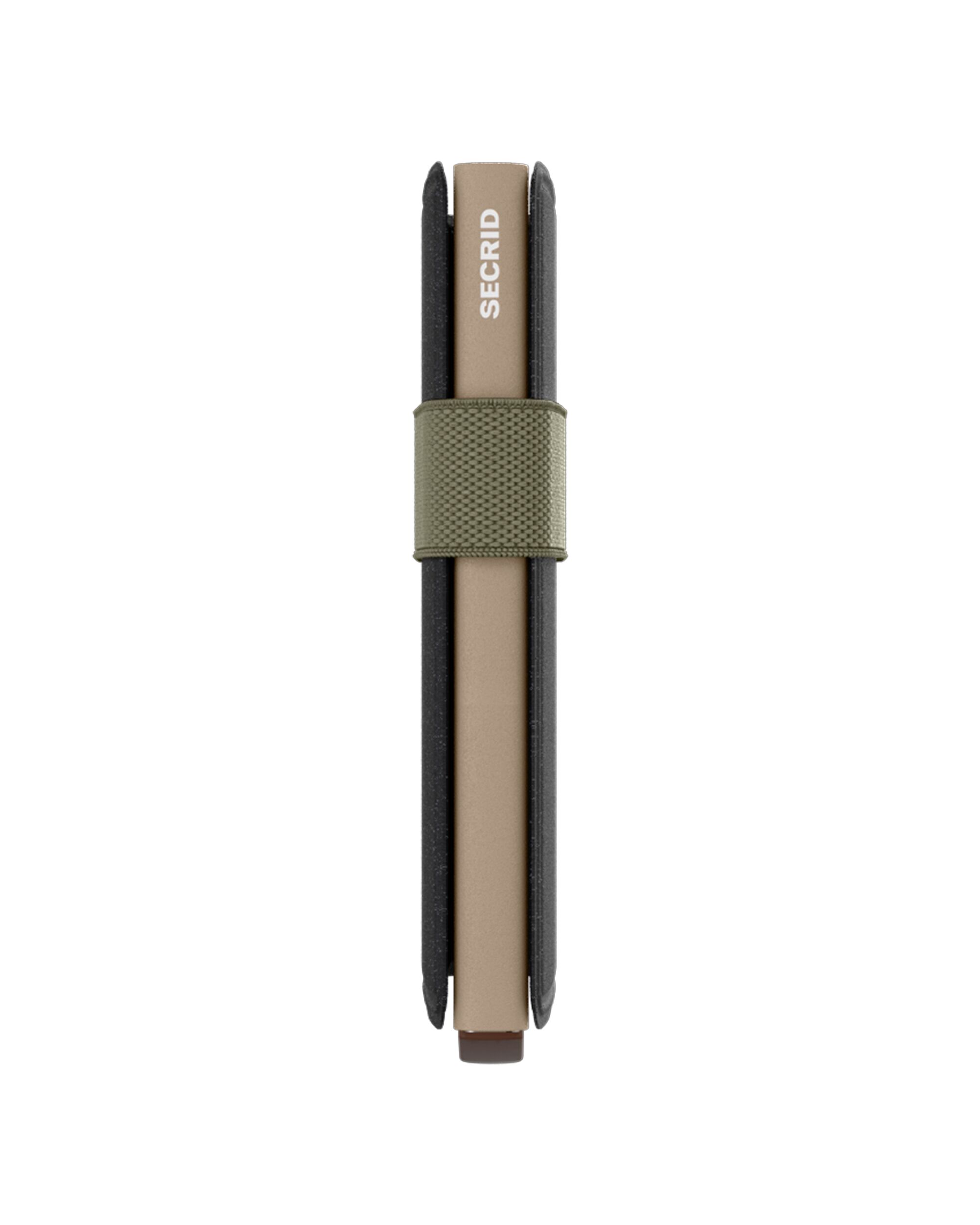 Secrid Bandwallet Liba Black-Olive – Seitenansicht