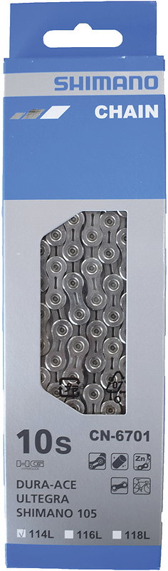 Shimano Fahrrad Kette CN6701 10-fach 114 Glieder ICN6701114