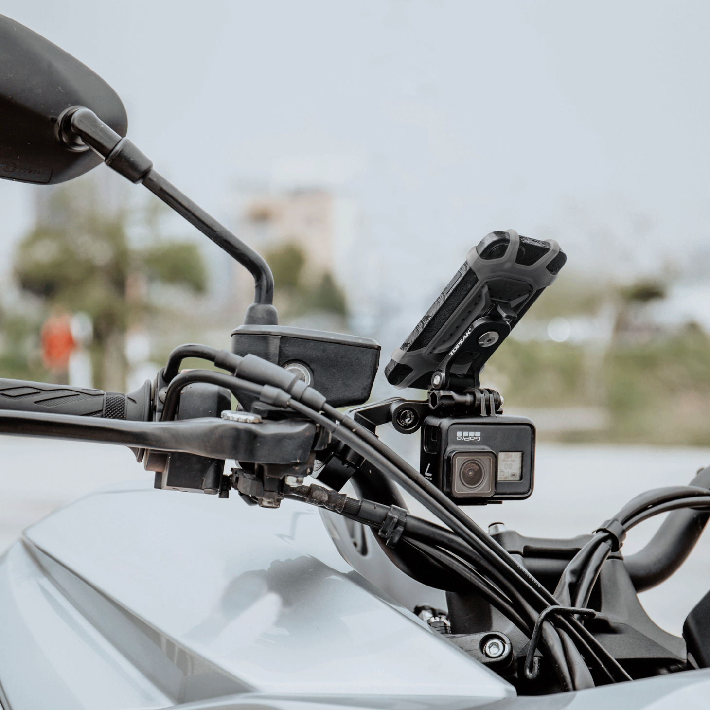 Topeak Motorcycle RideCase Mount HB w/Omni RideCase