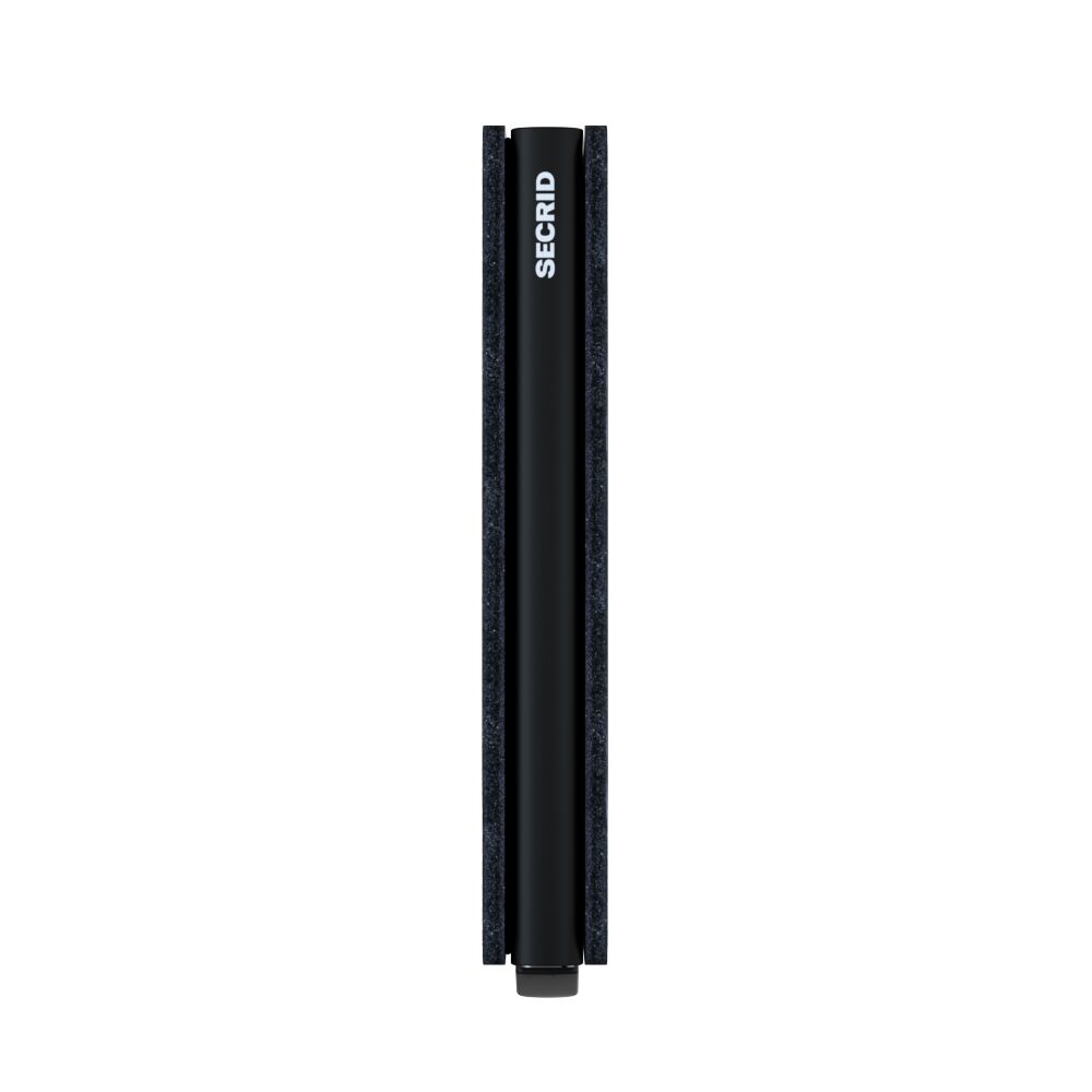Secrid Slimwallet Matte Black – Seitenansicht