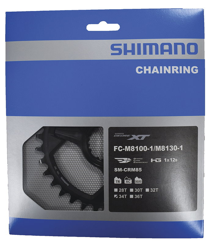 Shimano Kettenblatt Deore XT SMCRM85 34 Zähne ISMCRM85A4