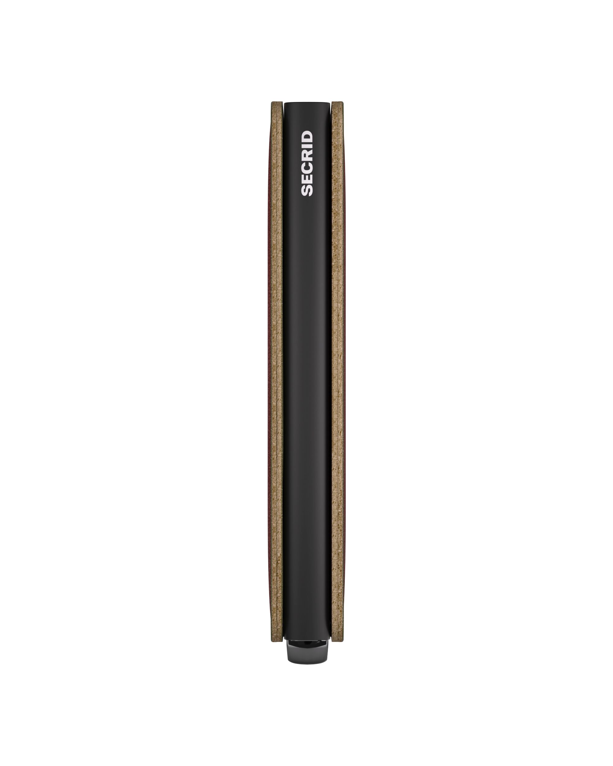 Secrid Slimwallet Basco Brown+ – Seitenansicht