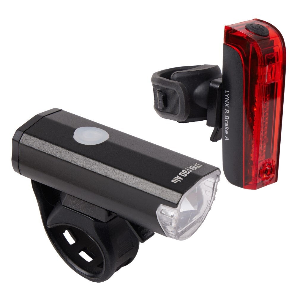 Lunivo Beleuchtungsset LYNX F30 Alu & LYNX R Brake A