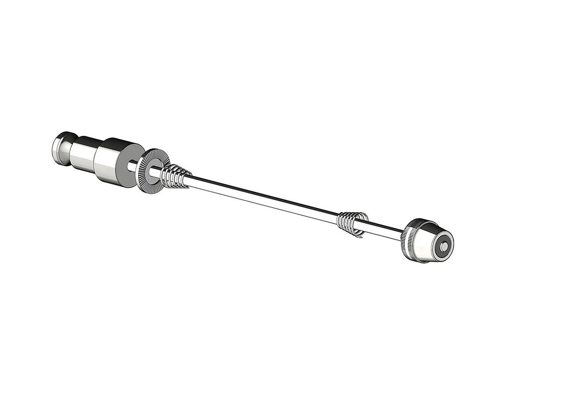 CROOZER Schnellspannachs-Kupplung Click & Crooz Klemmweite 148-158 mm Nabenbreite 135 mm