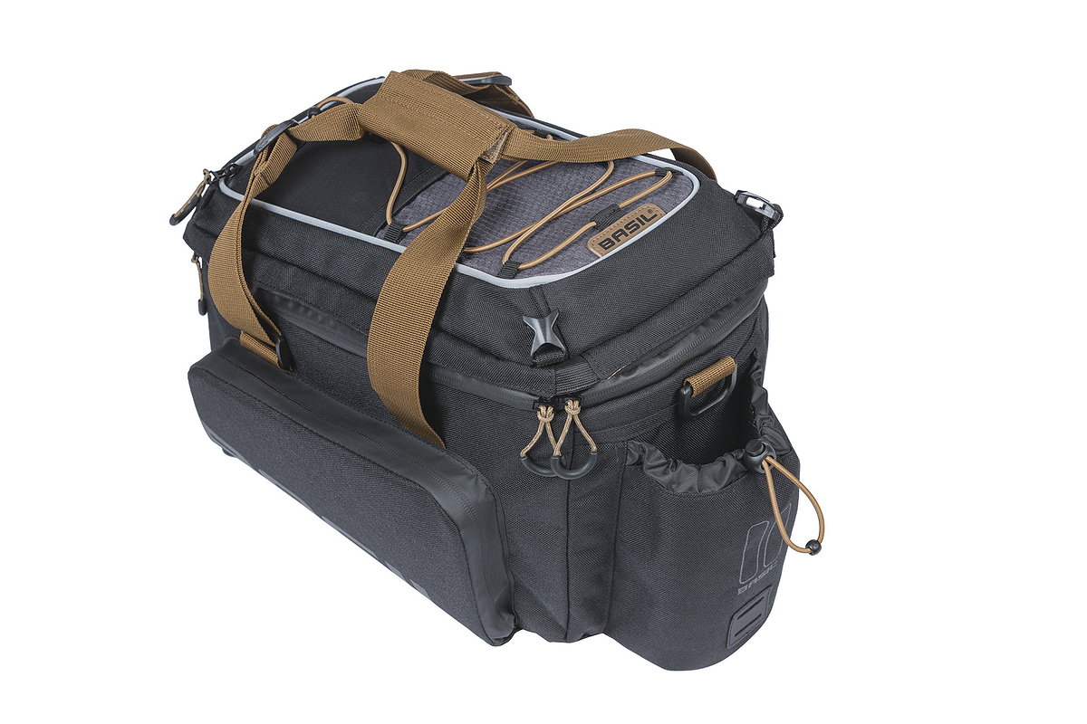 Basil Gepäckträgertasche Miles Trunkbag XL Pro MIK dunkelgrau