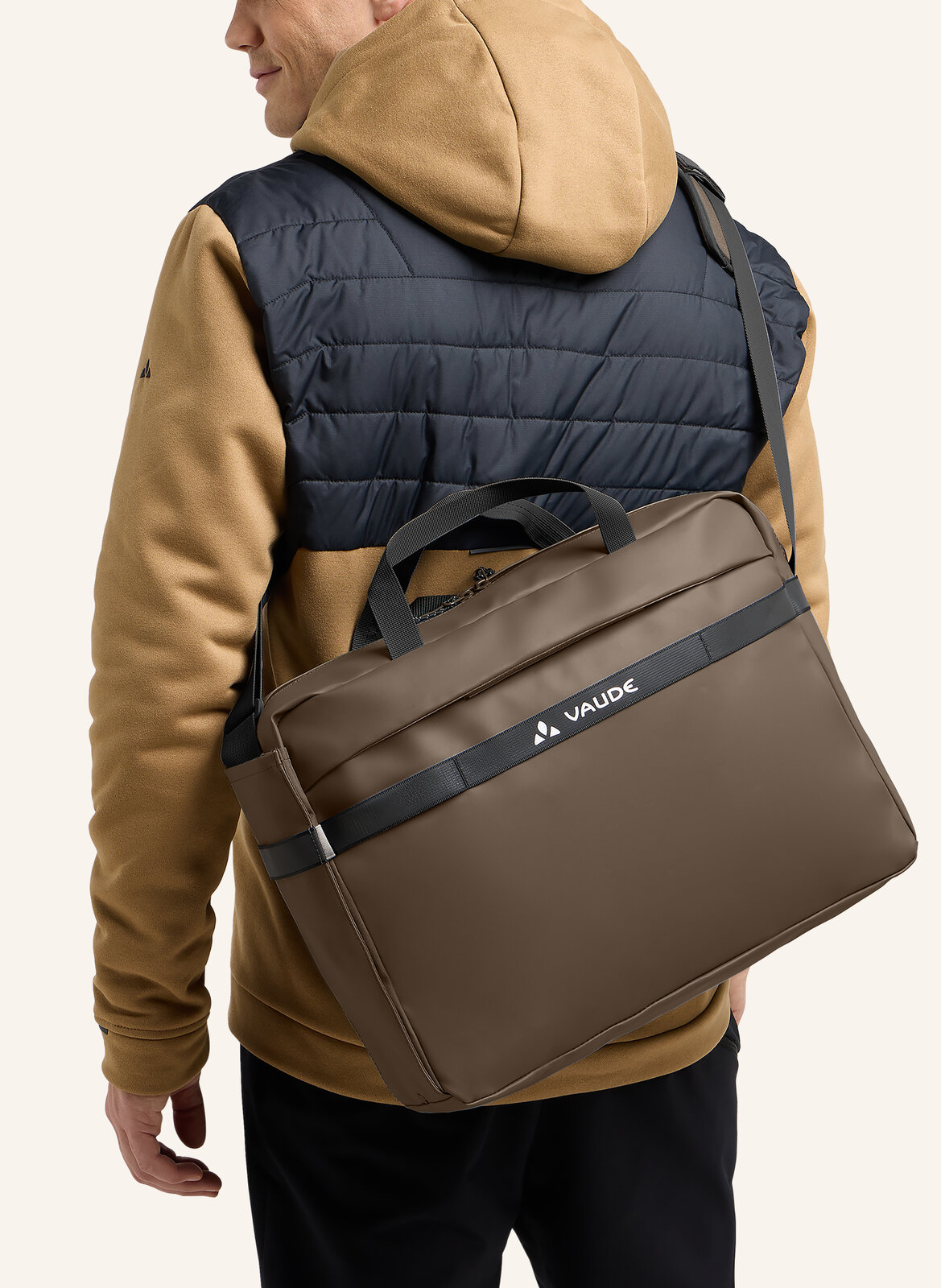 VAUDE Mineo Commuter Briefcase 17 deer brown – Detailansicht 8