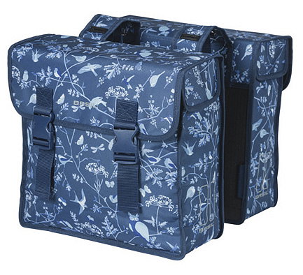 Basil Doppelpacktasche Wanderlust indigo blau