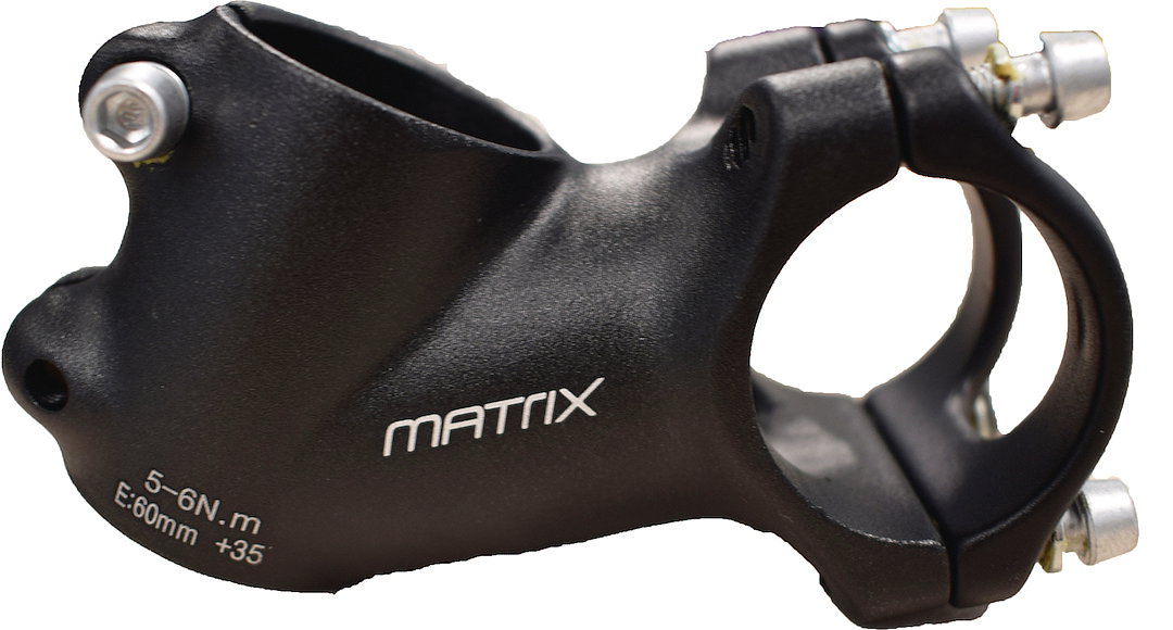 MATRIX Ahead-Vorbau ST14 Alu High Angle 70 mm schwarz-matt 31,8 mm 1 1/8" 35°