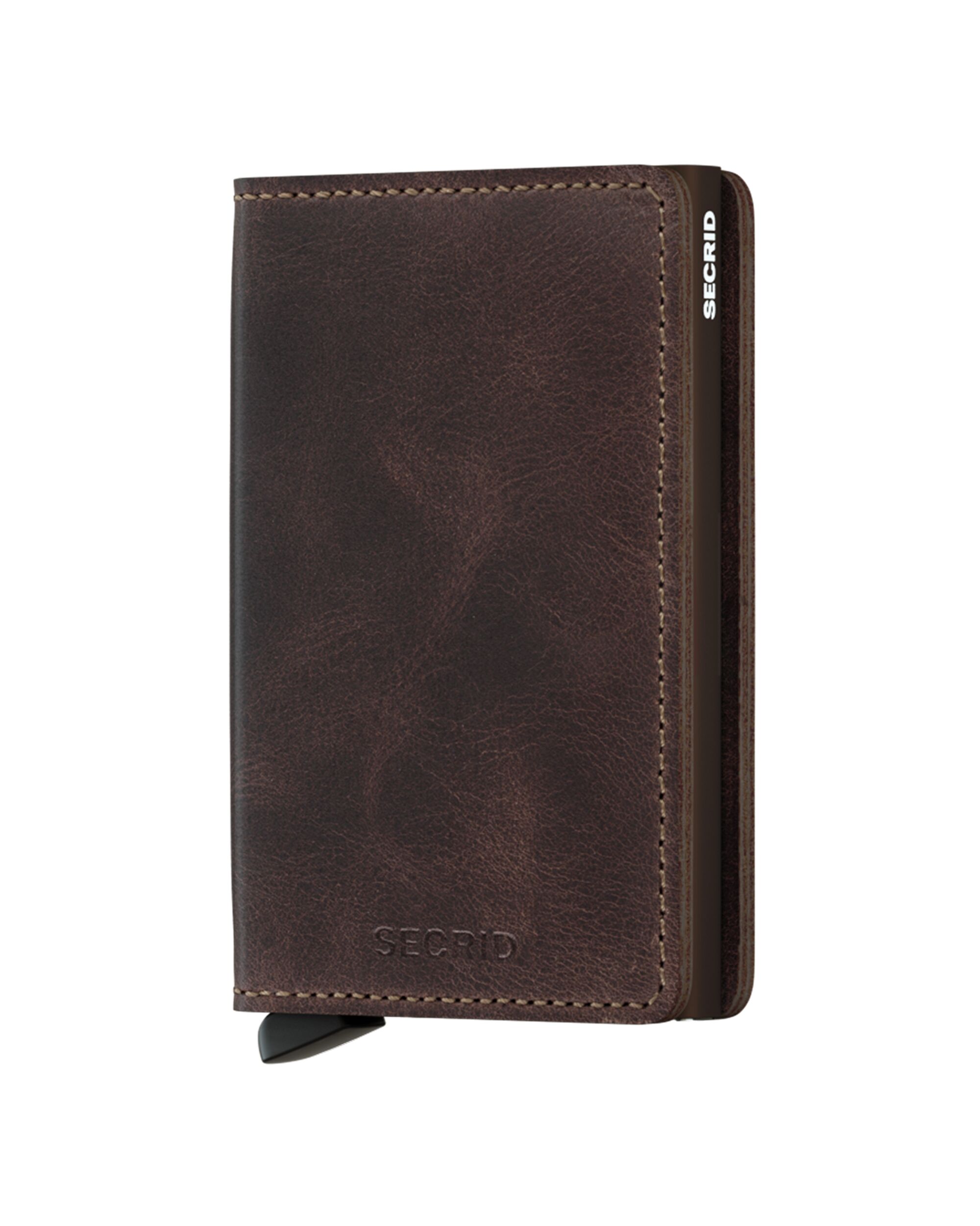 Secrid Slimwallet Vintage Chocolate – Vorderansicht