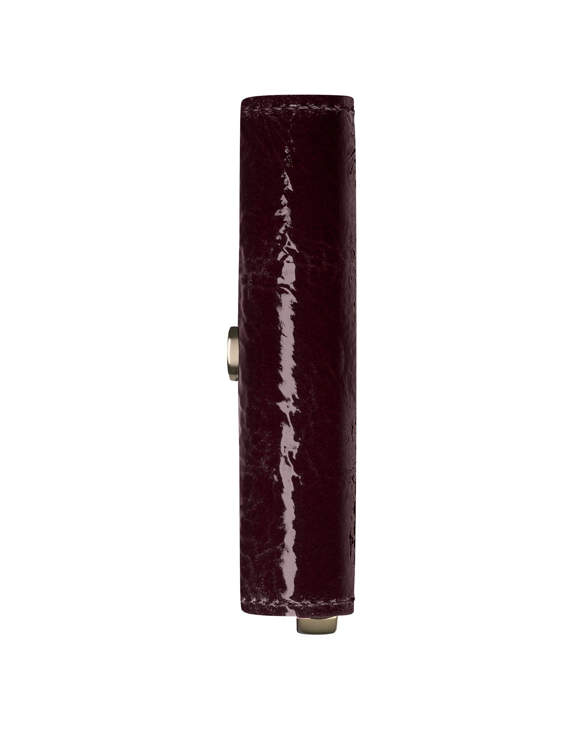 Secrid Envelope Naplak Plum+ – Seitenansicht