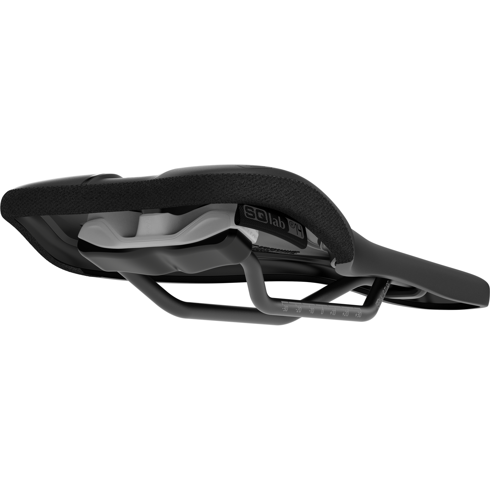 SQlab Gravel Sattel 614 Ergowave Active 2.1 – Ansicht schräg hinten
