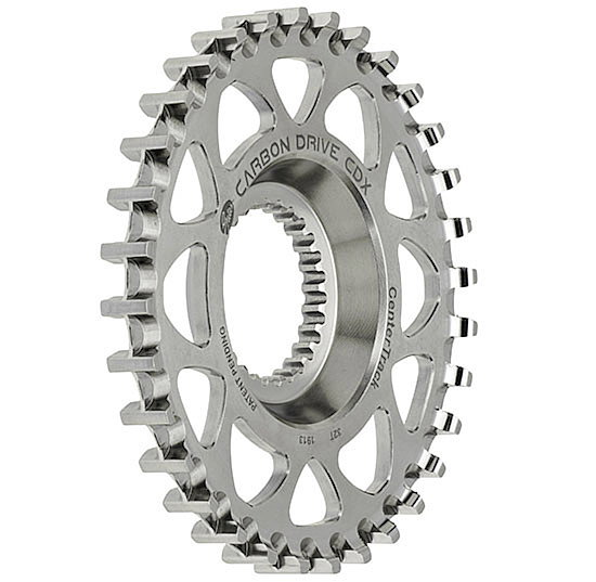 Gates Riemenscheibe CDX Fine Line Pinion (vorne) silber Direct Mount 32 Zähne