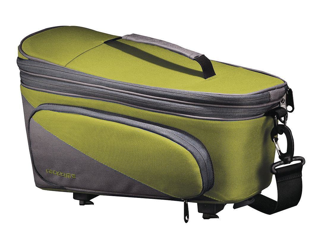 Racktime Gepäckträgertasche Talis Plus trunk bag lime green/stone grey