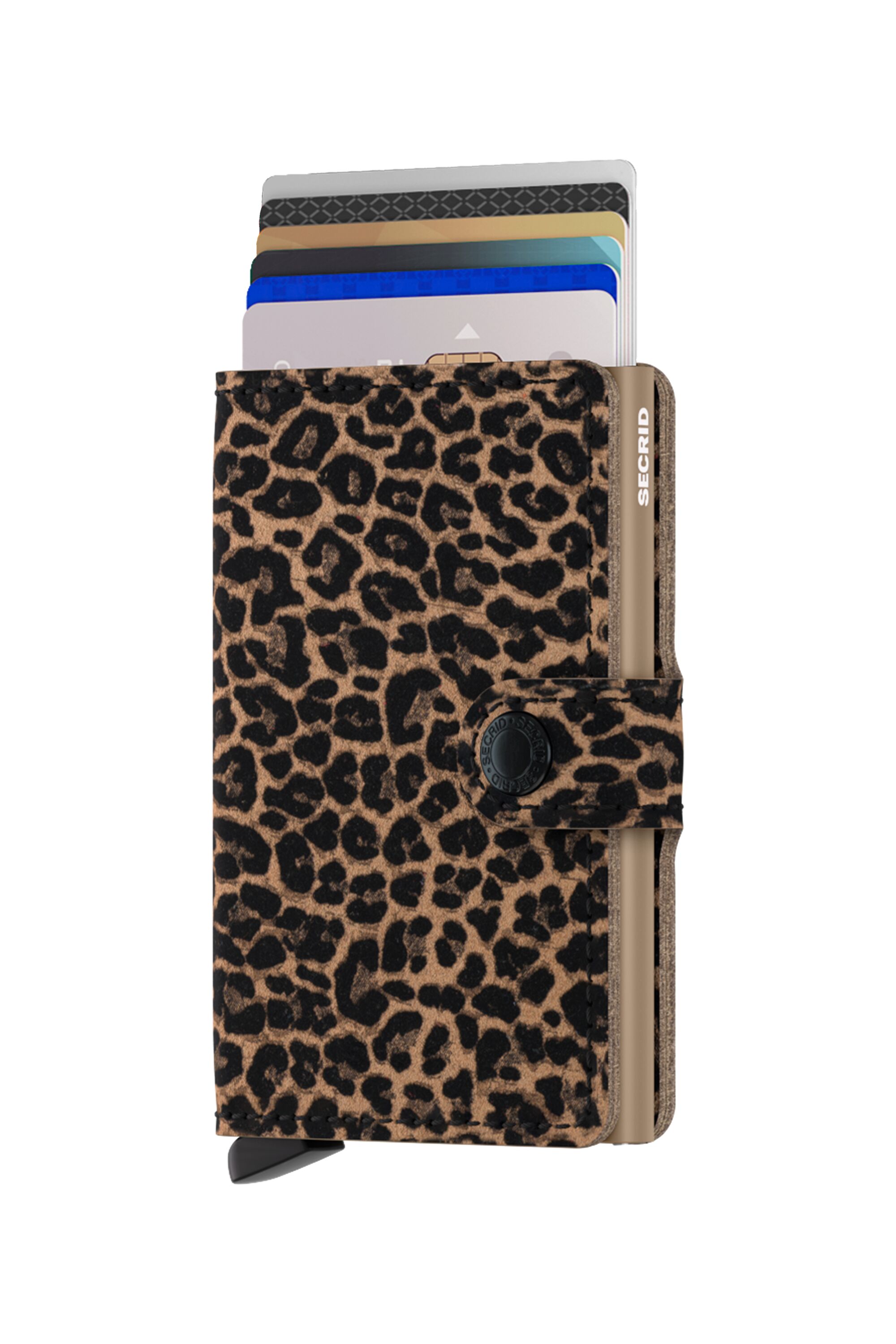 Secrid Miniwallet Leo Beige – mit Karten