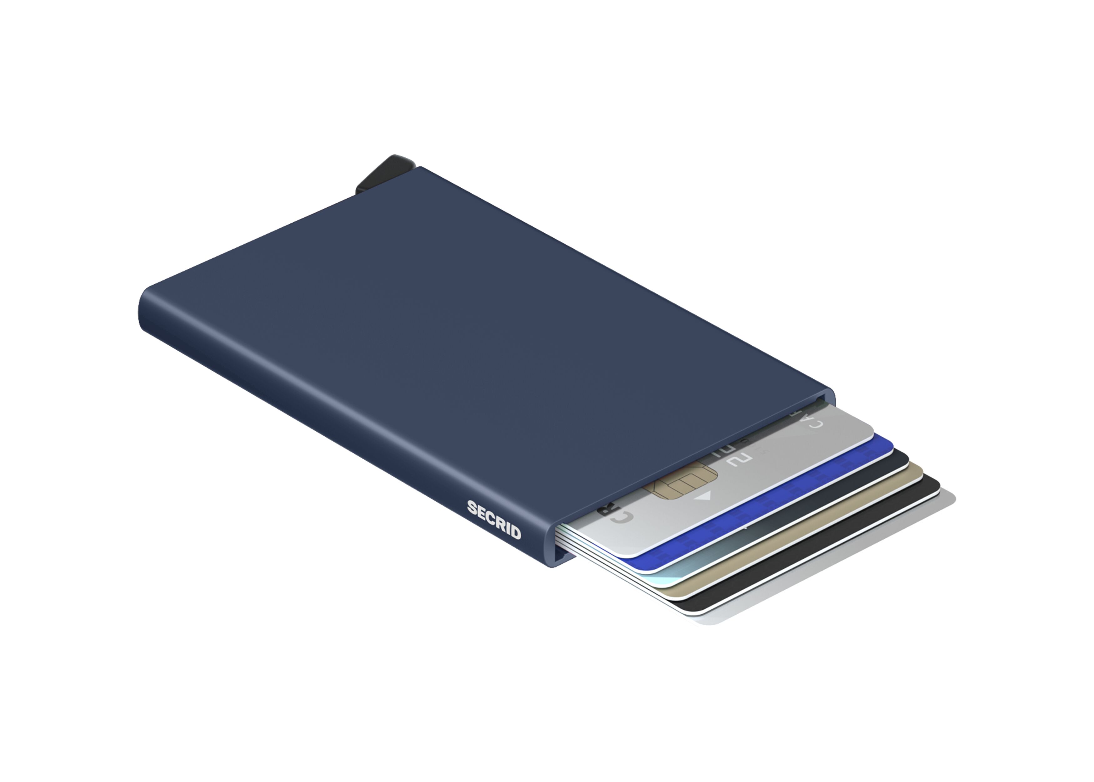 Secrid Cardprotector Navy – geöffnet
