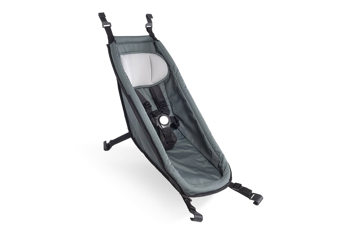 CROOZER Babyschale ZB CRO Babysitz graphitblau