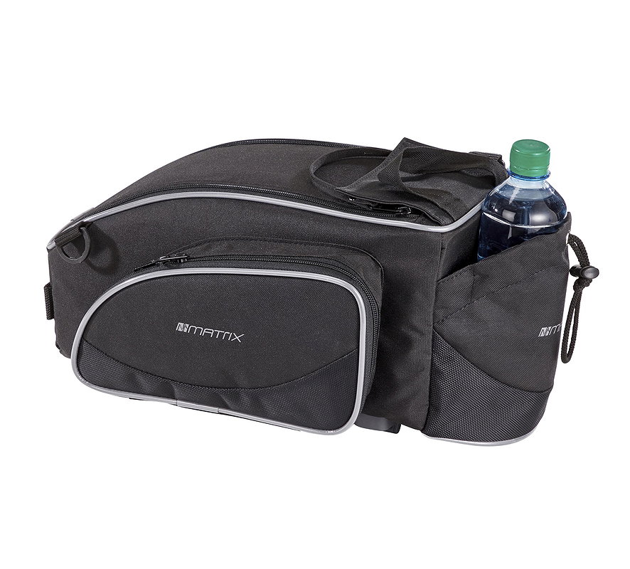MATRIX Gepäckträgertasche XL Snapit schwarz