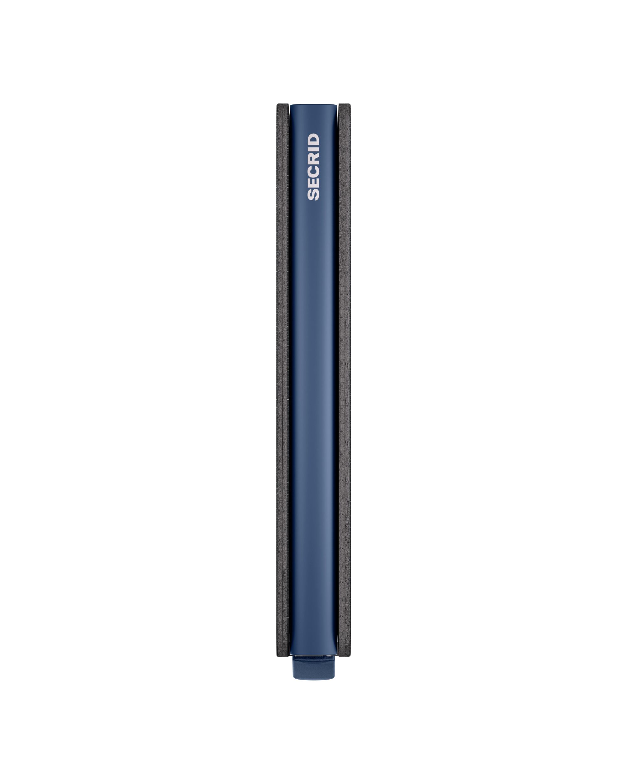 Secrid Slimwallet Original Black-Navy – Seitenansicht