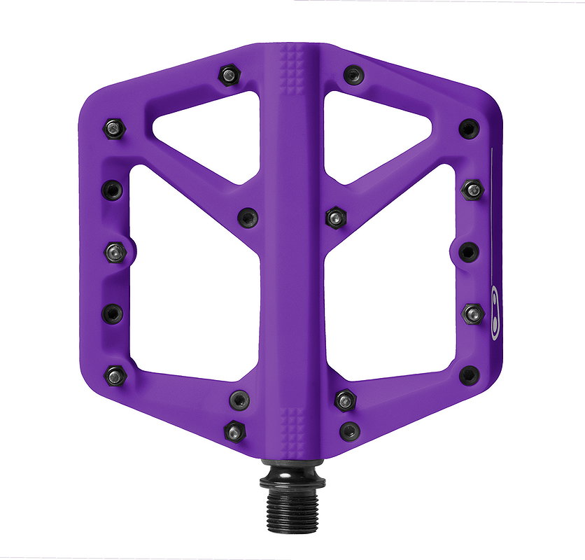 crankbrothers Plattformpedal Stamp 1 Large Größe L 43-49 lila SB-Verpackung