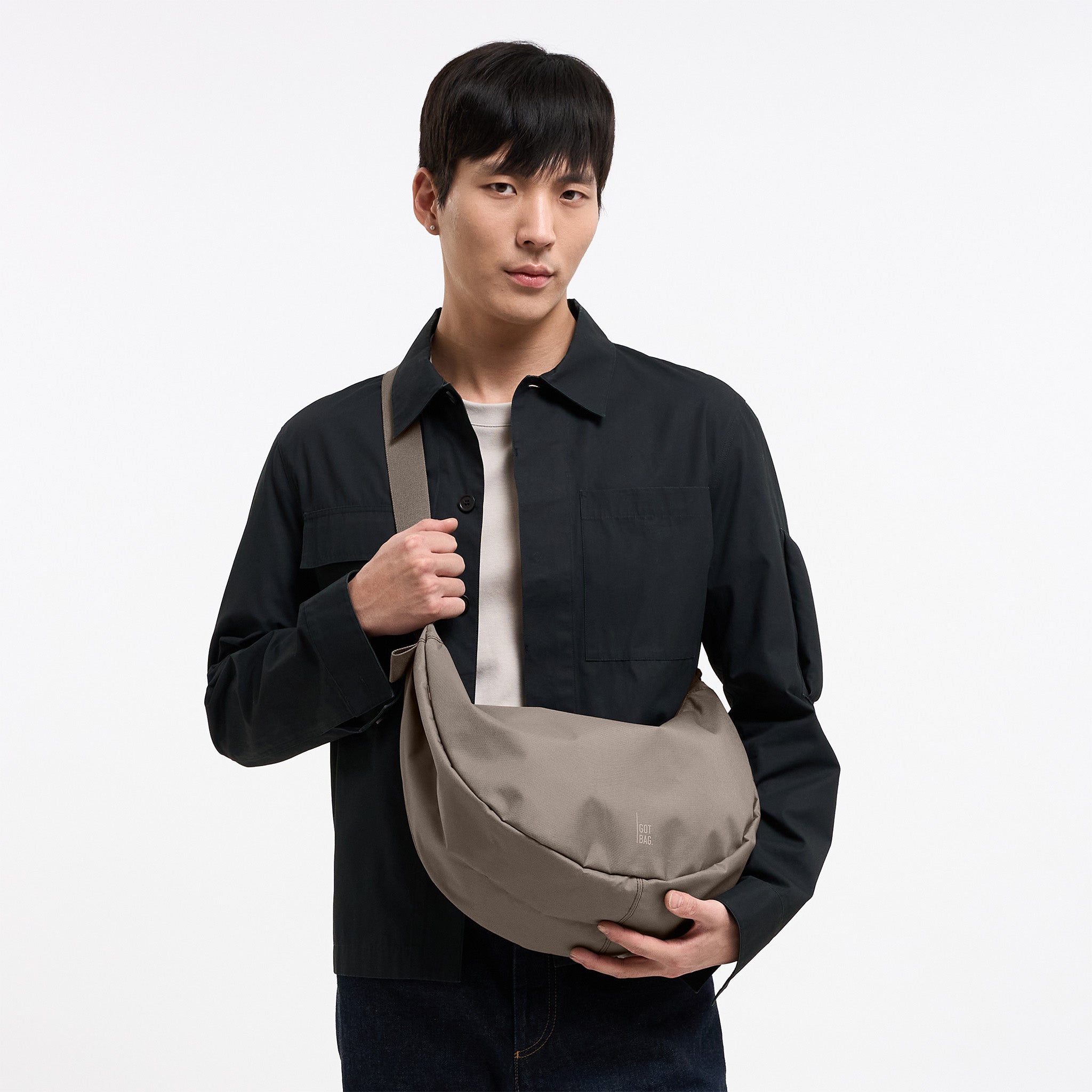 GOT BAG Moon Bag Large Monochrome Seal