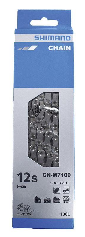 Shimano Fahrrad Kette CNM7100-12 12-fach 116 Glieder ICNM7100116Q
