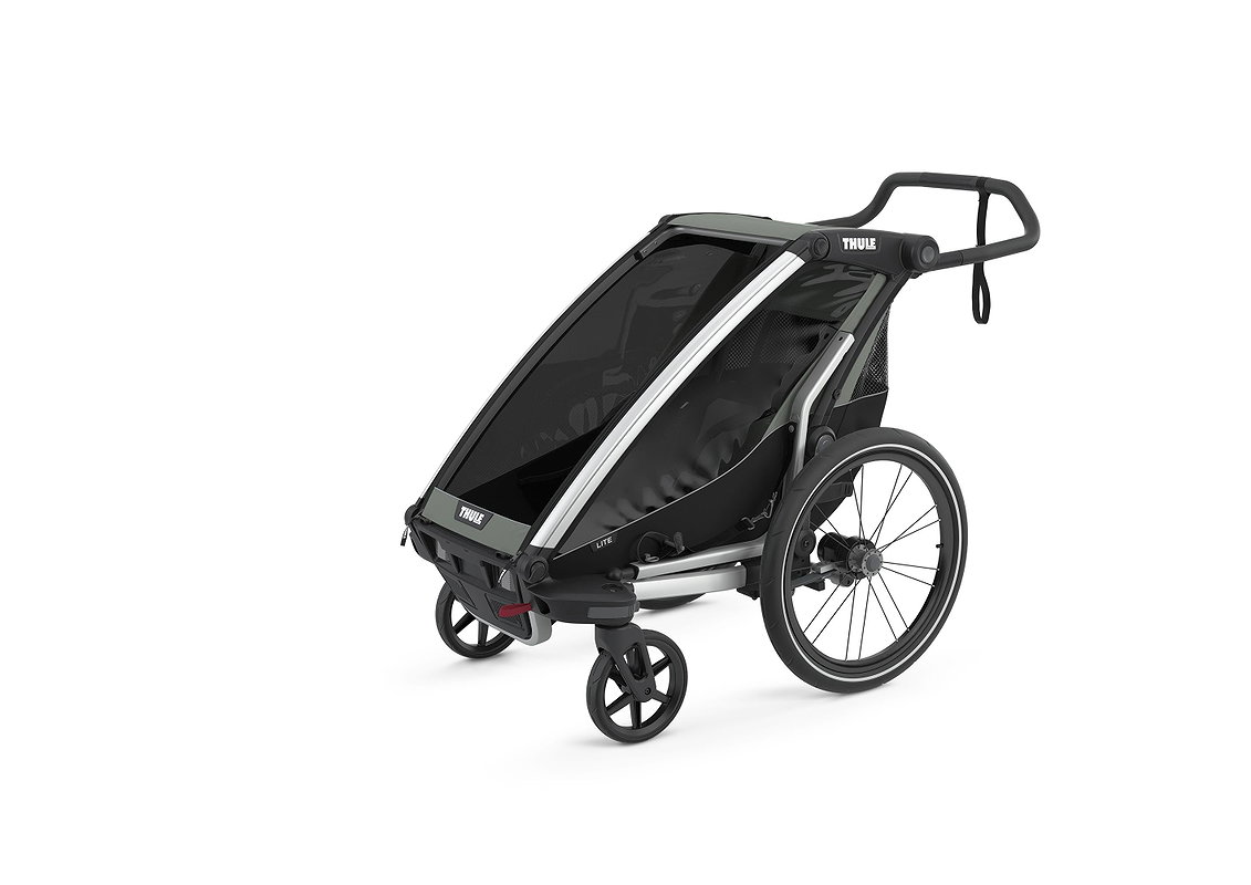 Thule Kinderanhaenger Chariot Lite 1 Sitzer agave gruen