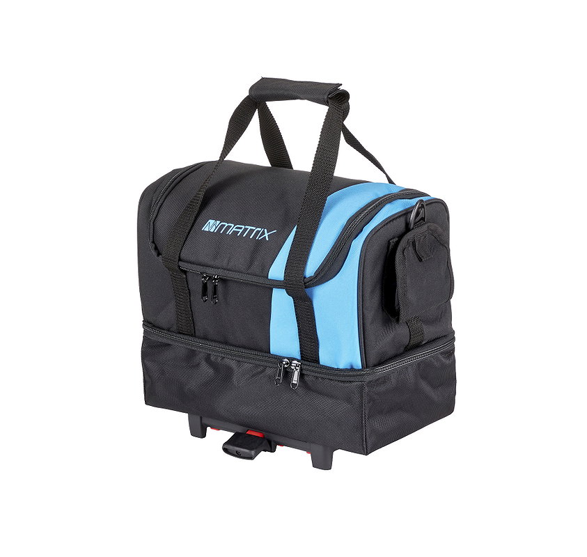 MATRIX Gepäckträgertasche UniKlip schwarz/blau