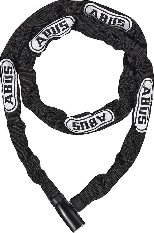 ABUS Kettenschloss Steel-O-Chain 4804K/75 BK 4 mm schwarz 75 cm
