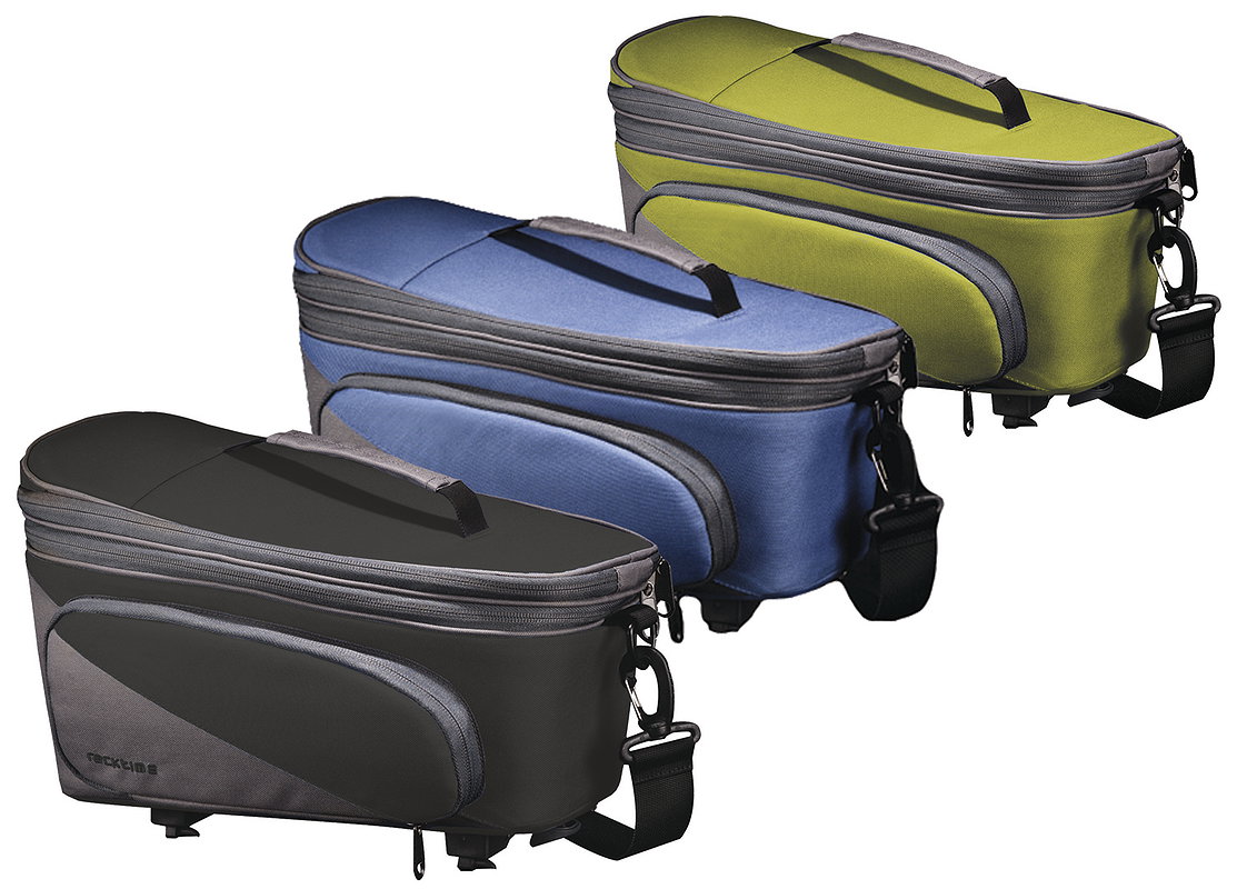 Racktime Gepäckträgertasche Talis Plus trunk bag carbon black/stone grey