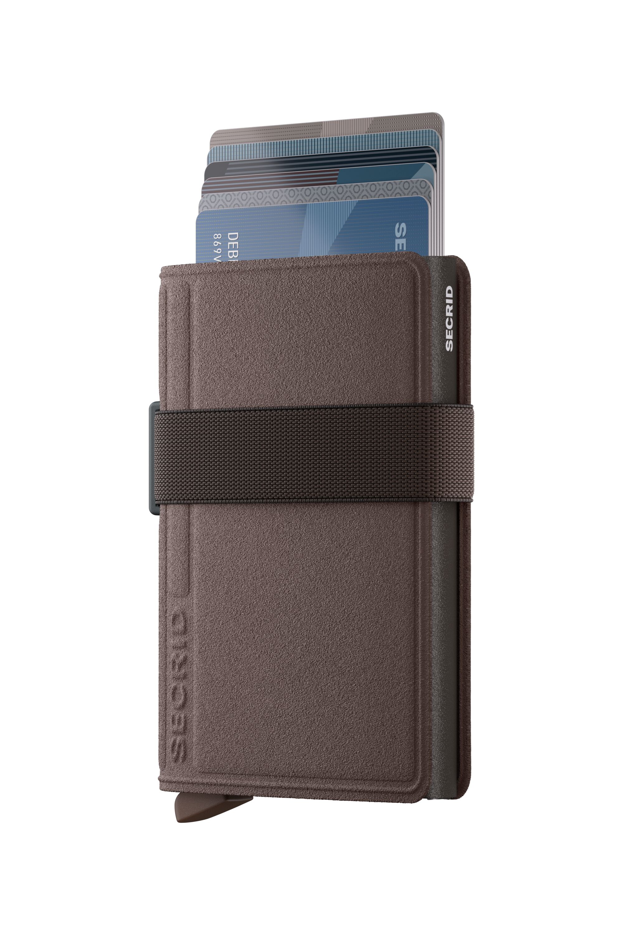 Secrid Bandwallet Liba Brown-Brown – mit Karten