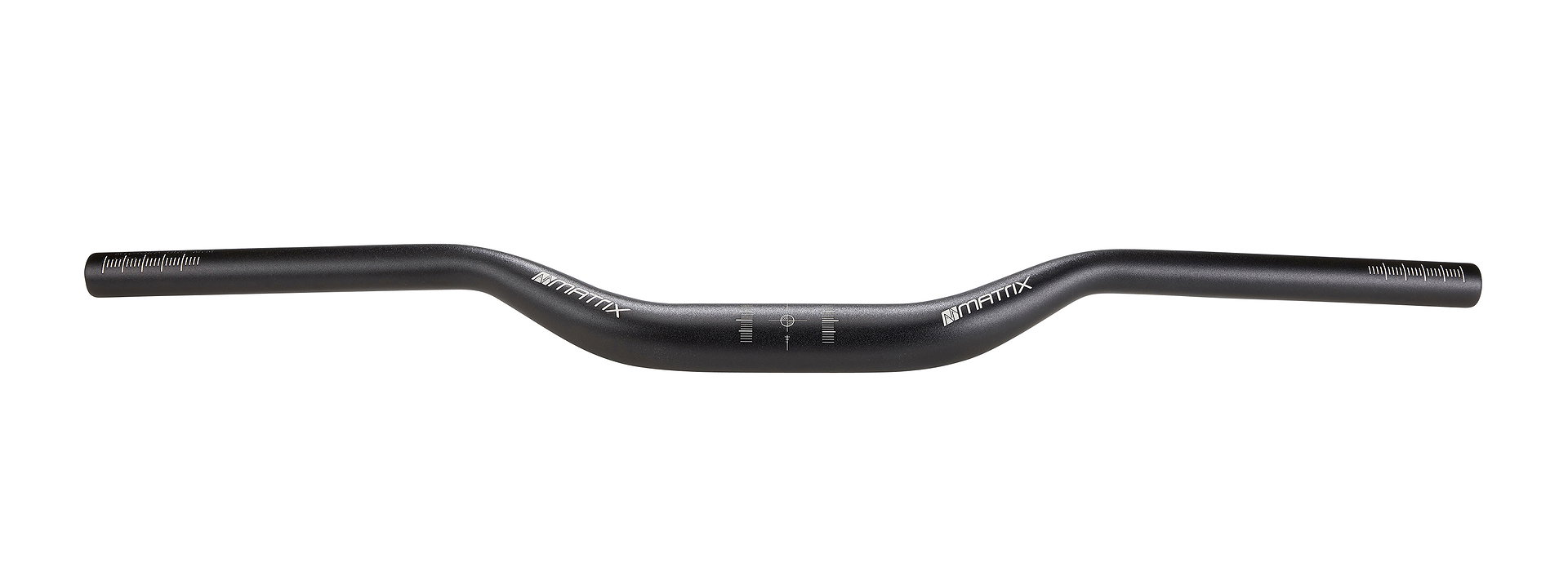 MATRIX MTB Lenker Riser HB8 660 mm schwarz-matt 9° 38 mm 31,8 mm