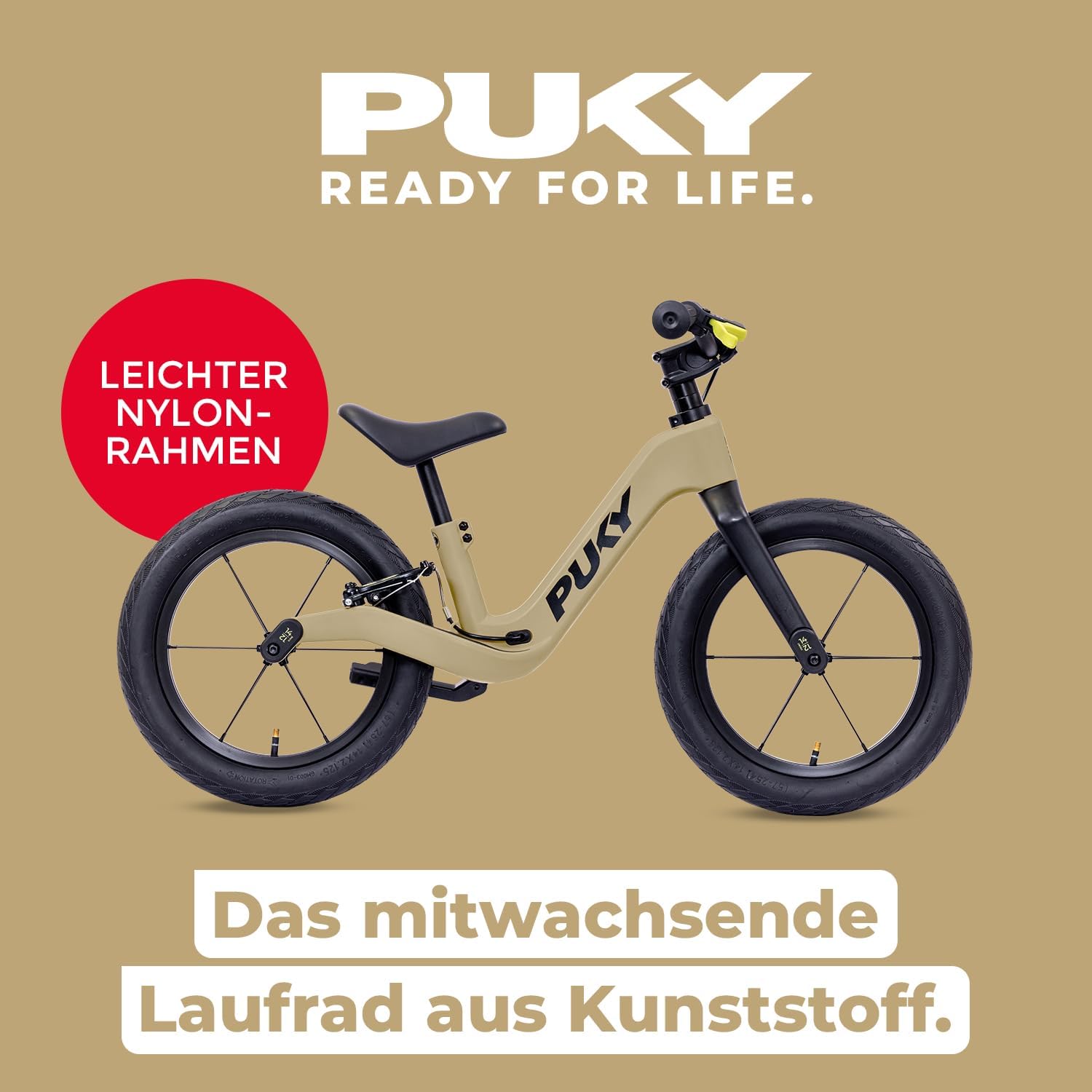 PUKY NEXT 14 Sand/Black Laufrad 2026  4148 2026