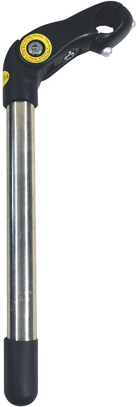 MATRIX Vorbau ST2 Niro 85 mm schwarz-silber 25,4 mm 25,4 mm 0- +60°