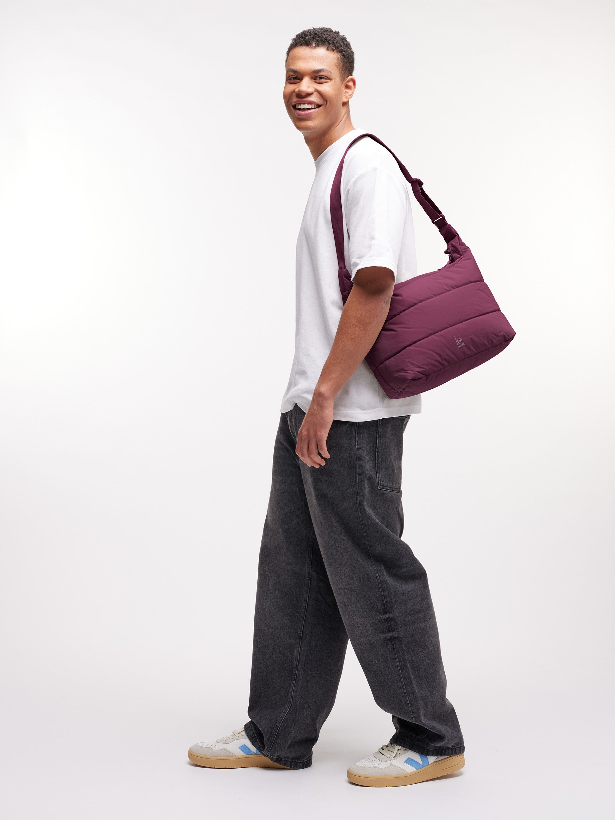 GOT BAG Puffer Square Bag Large Kraken