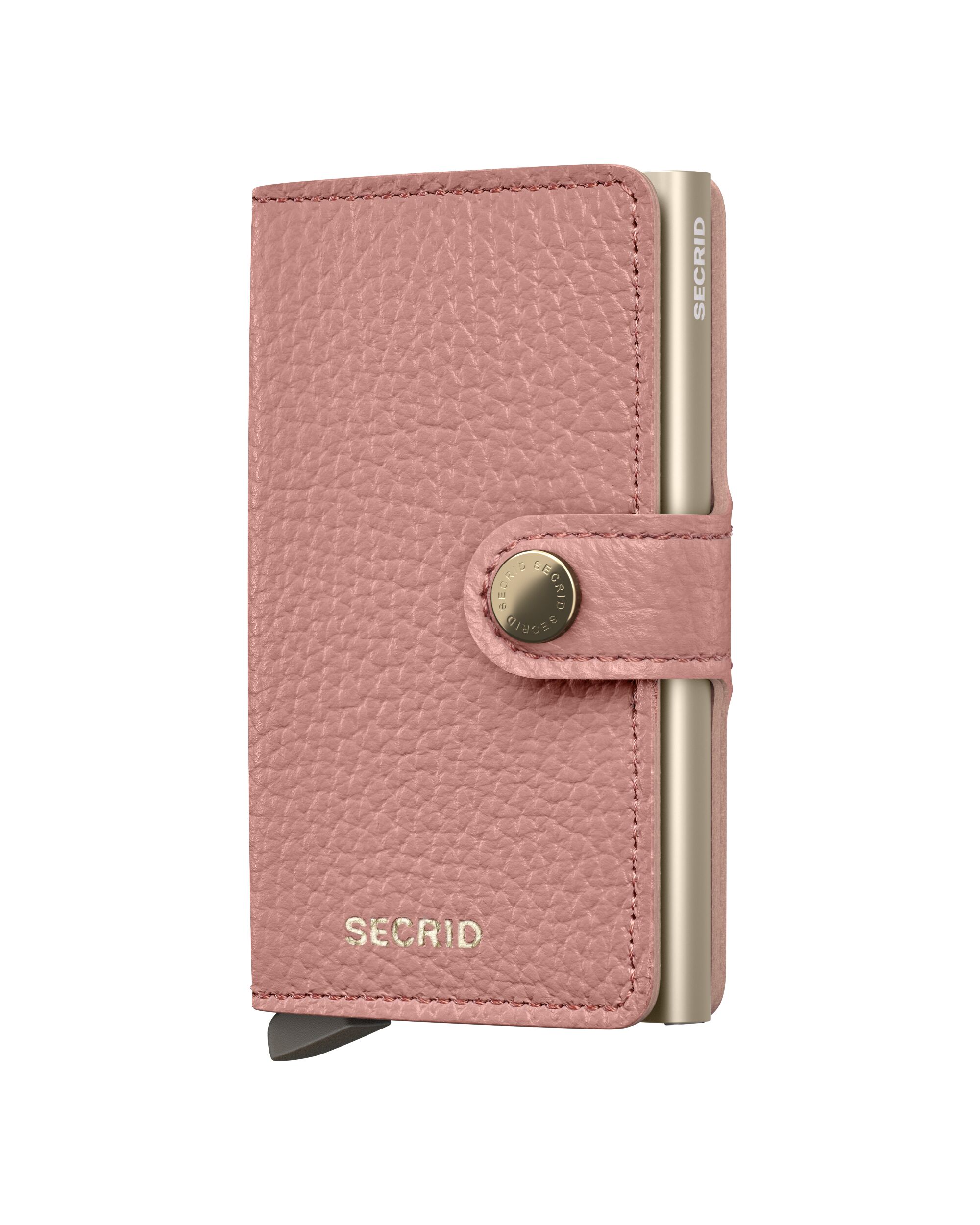 Secrid Miniwallet Pebble Rose – Vorderansicht