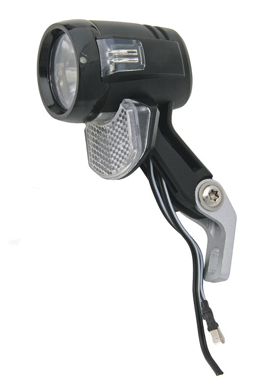 AXA Dynamo-LED-Scheinwerfer Blueline 30 Switch schwarz 30 Lux  SB-Verpackung