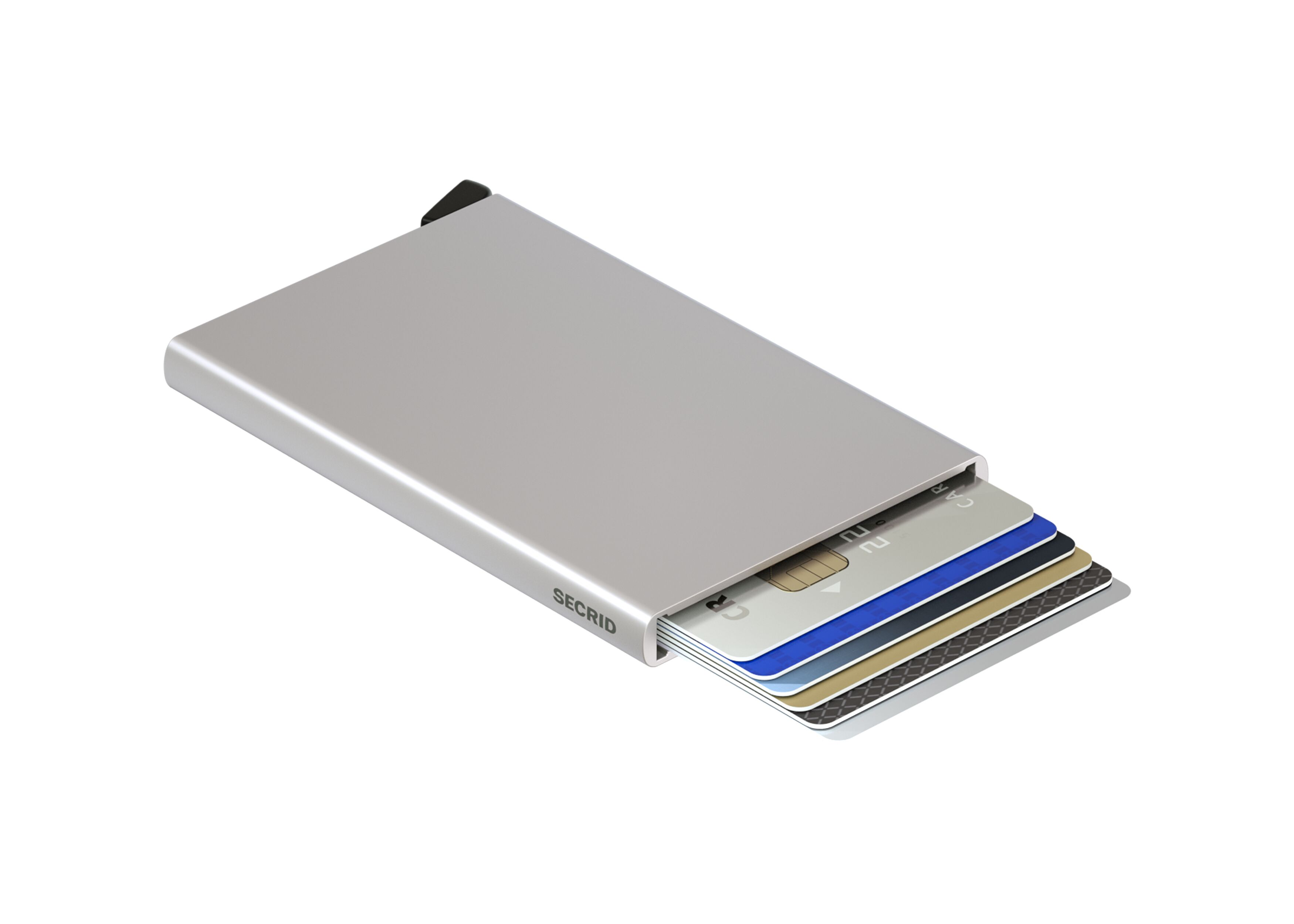 Secrid Cardprotector Silver – geöffnet