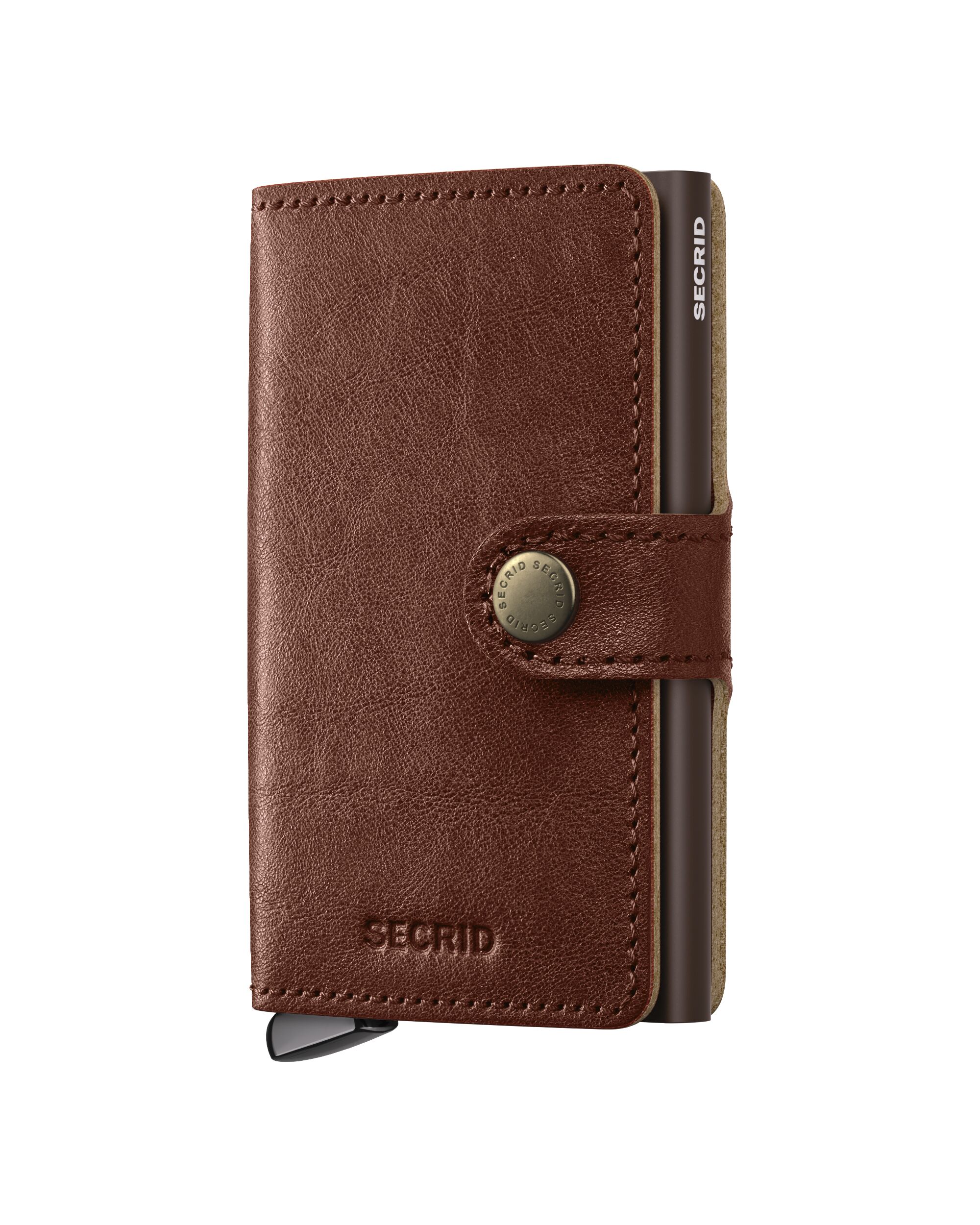 Secrid Miniwallet Basco Whiskey+ – Vorderansicht